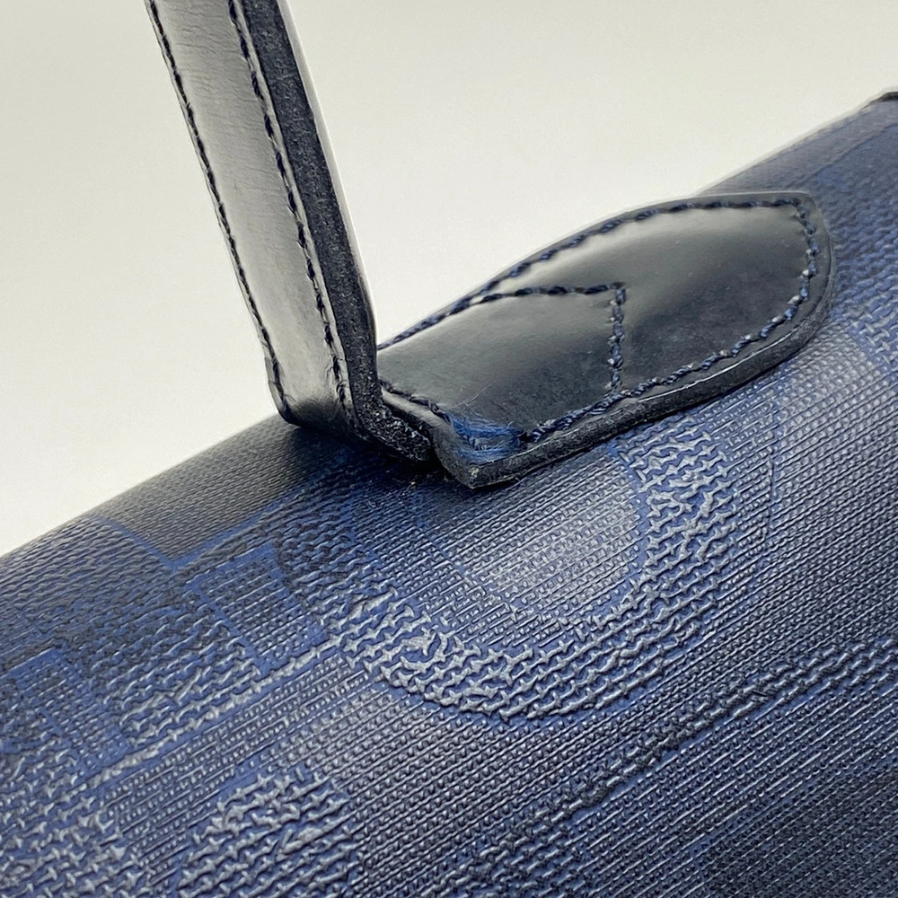 Christian Dior handbag tote bag canvas Navy Blue - Picture 3 of 6